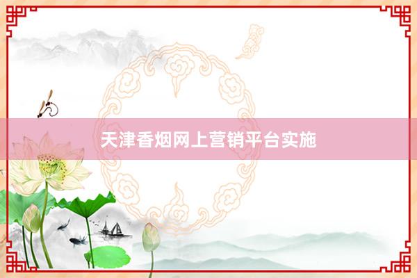 天津香烟网上营销平台实施